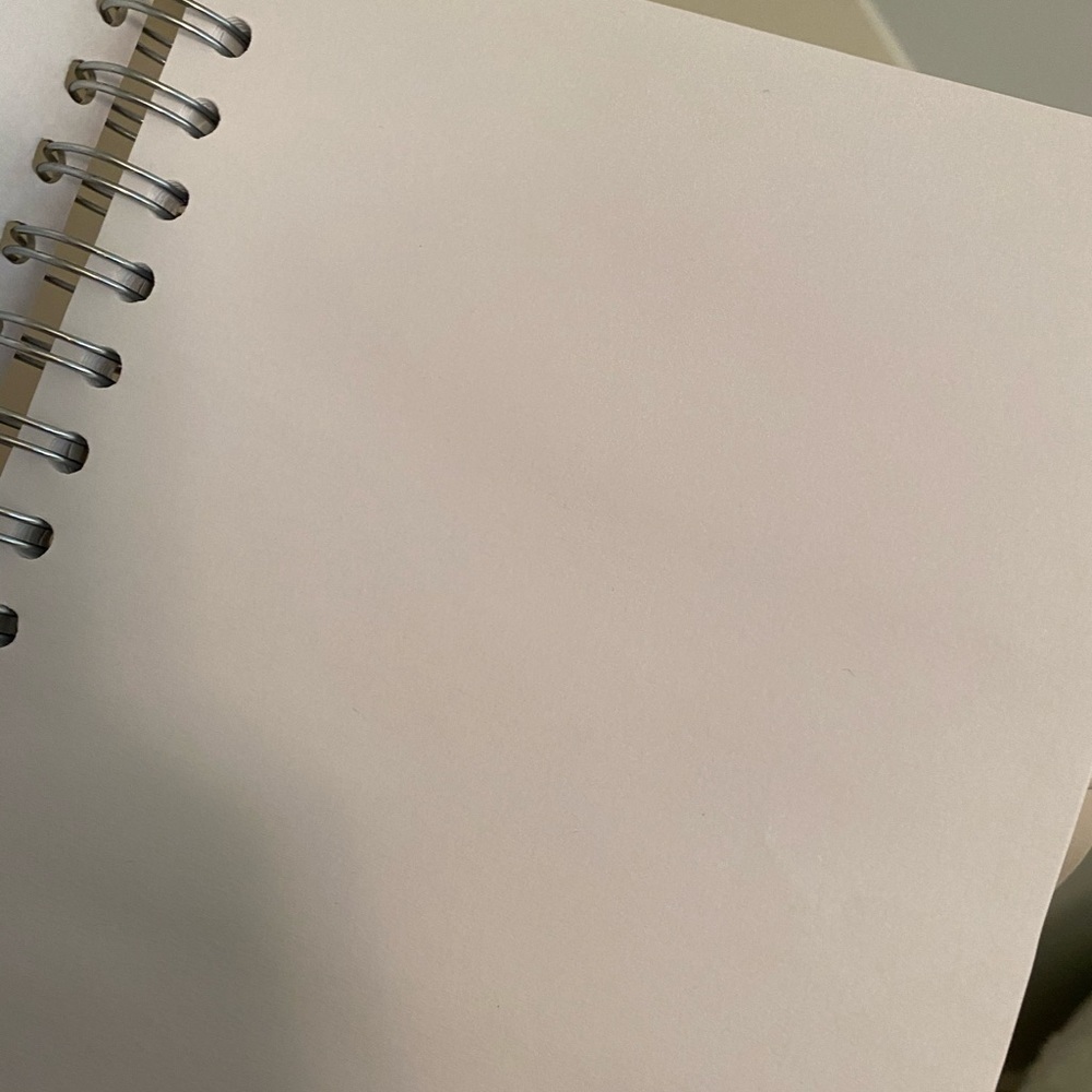 RED Unlined Notebook - Picture 3 of 5